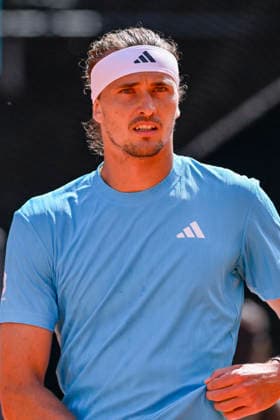 April 25, 2026, Madrid, Madrid, Spain: ALEXANDER ZVEREV of germany - ADIDAS during the Mutua Madrid Open 2026, ATP, Tennis Herren Masters 1000 and WTA, Tennis Damen 1000 tennis tournament, celebrated at Caja Magica on April 24, 2026 in Madrid, Spain. Mutua Madrid Open 2026 - Day 6 (04.25.26)  - ZUMAc312 20260425_zsp_c312_228 Copyright: xOscarxManuelxSanchezx