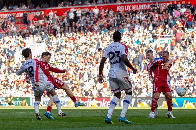Football - FA Premier League - Liverpool FC v Crystal Palace FC LIVERPOOL, ENGLAND - Saturday, April 25, 2026: Liverpool s Florian Wirtz scores the third goal during the FA Premier League match between Liverpool FC and Crystal Palace FC at Anfield. (Photo by David Rawcliffe Propaganda) LIVERPOOL Anfield MERSEYSIDE ENGLAND  Copyright: xDavidxRawcliffex P2026-04-25-Liverpool_Crystal_Palace-105