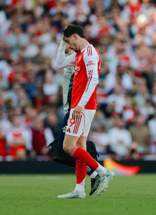 Premier League 2025 26 Arsenal v Newcastle United Emirates Stadium 25.04.2026 Kai Havertz of Arsenal Premier League 2025 26 Arsenal v Newcastle United Emirates Stadium 25.04.2026 Photograph By Marc Aspland The Times  Copyright: xMarcxAsplandx NINTCHDBPICT001076186948