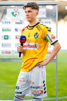 SOCCER - BL, Wattens vs Ried INNSBRUCK,AUSTRIA,25.APR.26 - SOCCER - ADMIRAL Bundesliga, qualification group, WSG Tirol vs SV Ried. Image shows Peter Kiedl (Ried).  GEPAxpictures xMarkoxVulic