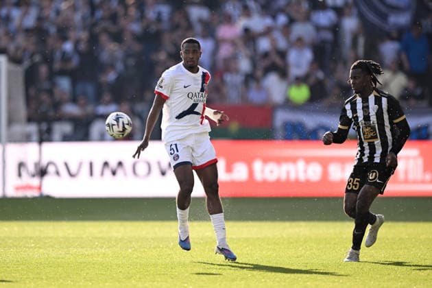 Angers SCO v Paris Saint-Germain - Ligue 1 McDonald s 2025 2026 51 Willian PACHO (psg) during the Ligue 1 McDonald s match between Angers and Paris Saint-Germain at Stade Raymond Kopa on April 25, 2026 in Angers, France. Angers France  Copyright: xFEPx 776348371