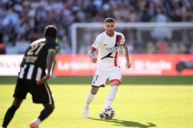 Angers SCO v Paris Saint-Germain - Ligue 1 McDonald s 2025 2026 21 Lucas HERNANDEZ (psg) during the Ligue 1 McDonald s match between Angers and Paris Saint-Germain at Stade Raymond Kopa on April 25, 2026 in Angers, France. Angers France  Copyright: xFEPx 776348371