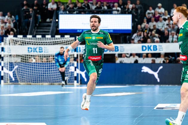 25.04.2026, xdobgx, Handball Daikin HBL, THW Kiel - SC DHfK Leipzig v.l. Lukas Binder (SC DHfK Leipzig Verein, 11) Kiel