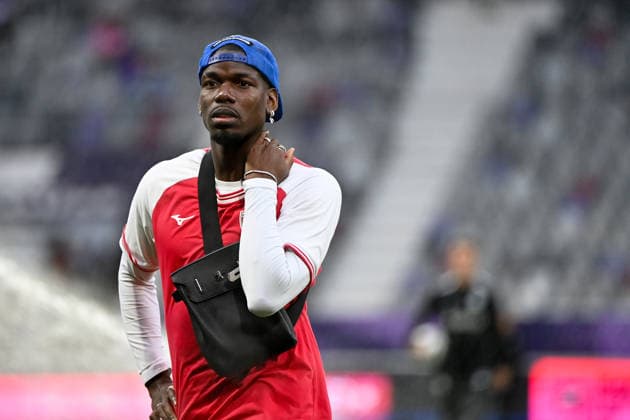 Toulouse FC v AS Monaco - Ligue 1 McDonald s 2025 2026 08 Paul POGBA (asm) during the Ligue 1 McDonald s match between Toulouse and Monaco at Stadium de Toulouse on April 25, 2026 in Toulouse, France. Toulouse France  Copyright: xFEPx 776348367
