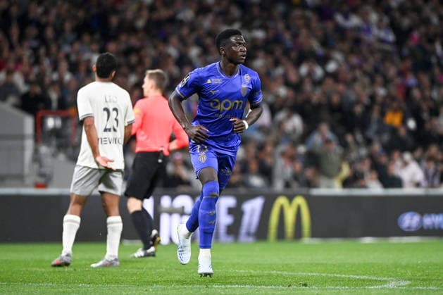 Toulouse FC v AS Monaco - Ligue 1 McDonald s 2025 2026 15 Lamine CAMARA (asm) during the Ligue 1 McDonald s match between Toulouse and Monaco at Stadium de Toulouse on April 25, 2026 in Toulouse, France. Toulouse France  Copyright: xFEPx 776348367