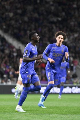Toulouse FC v AS Monaco - Ligue 1 McDonald s 2025 2026 15 Lamine CAMARA (asm) during the Ligue 1 McDonald s match between Toulouse and Monaco at Stadium de Toulouse on April 25, 2026 in Toulouse, France. Toulouse France  Copyright: xFEPx 776348367