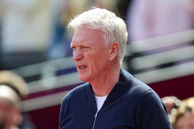 LONDON, ENGLAND, APRIL 25: Everton manager David Moyes during the Premier League match between West Ham United and Everton at London Stadium on April 25th, 2026 in London, England (Photo by Alexander Canillas Sports Press Photo) Copyright: xAlexanderxCanillas SPPx Sportspressphoto_SPR136056