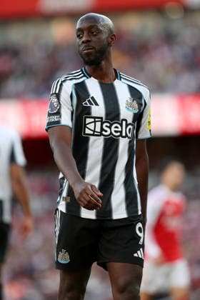 Arsenal v Newcastle United 25 April 2026 London - Premier League Football - Arsenal v Newcastle United - Yoane Wissa of Newcastle United - (Photo by Mark Leech). London UK Copyright: xMarkxLeechxOffside