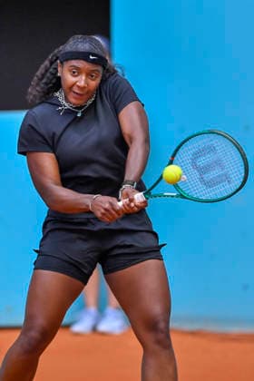 April 25, 2026, Madrid, Madrid, Spain: HALLEY BAPTISTE of united states during the Mutua Madrid Open 2026, ATP, Tennis Herren Masters 1000 and WTA, Tennis Damen 1000 tennis tournament, celebrated at Caja Magica on April 24, 2026 in Madrid, Spain. Mutua Madrid Open 2026 - Day 6 (04.25.26) - ZUMAc312 20260425_zsp_c312_406 Copyright: xOscarxManuelxSanchezx