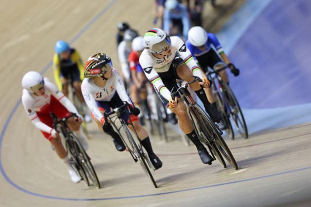 UCI Track World Cup: Nilai Picture by Alex Whitehead SWpix.com - 26 04 2026 - Cycling - UCI Track World Cup: Nilai - Velodrom Nasional Malaysia, Nilai, Malaysia - Women s Omnium - Tempo Race 2 4 - Lorena Wiebes (Netherlands) Copyright: x xSWpix.comx(t axPhotographyxHubxLtd)xAlexxWhitehead SWpix.comx SWP-3030-13291