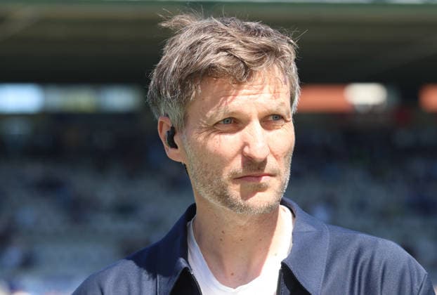 TV-Experte, Benjamin Lauth, Portraet, Portrait, Fussball 3. Liga TSV 1860 München - SSV Ulm 1846 Fußball Grünwalderstadion 25.04.2026 FOTO: Mladen Lackovic LakoPress *** TV Expert, Benjamin Lauth, Portraet, Portrait, Football 3 Liga TSV 1860 München SSV Ulm 1846 Fußball Grünwalderstadion 25 04 2026 PHOTO Mladen Lackovic LakoPress
