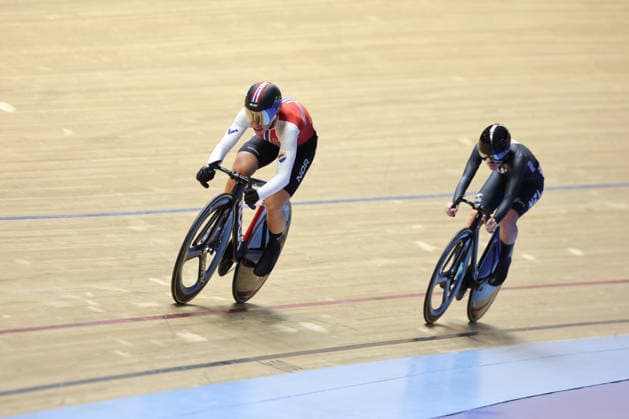 UCI Track World Cup: Nilai Picture by Alex Whitehead SWpix.com - 26 04 2026 - Cycling - UCI Track World Cup: Nilai - Velodrom Nasional Malaysia, Nilai, Malaysia - Women s Omnium - Points Race 4 4 - Anita Yvonne Stenberg (Norway) Copyright: x xSWpix.comx(t axPhotographyxHubxLtd)xAlexxWhitehead SWpix.comx SWP-3030-13375