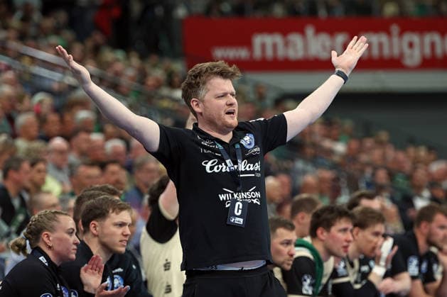 26.04.2026, xovx, Handball Daikin Handball Bundesliga, HSG Wetzlar - Bergischer HC Trainer Markus Pütz (Bergischer HC). Wetzlar Buderus-Arena Hessen Deutschland (DE)