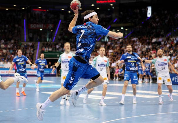 26.04.2026 Stuttgart, Handball TVB Stuttgart vs. SC Magdeburg, Kasper Thorsen Lien (TVB)