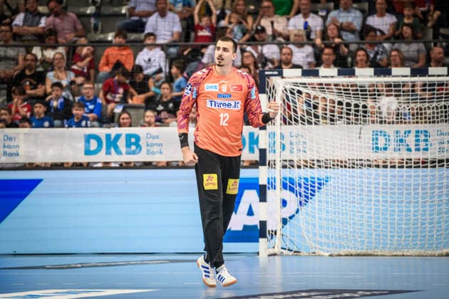 Matej Mandic (SC Magdeburg 12) GER, TVB Stuttgart - SC Magdeburg, DAIKIN HBL, Handball, Bundesliga, 29. Spieltag, Spielzeit 2025 2026, 26.04.2026 GER, TVB Stuttgart - SC Magdeburg, DAIKIN HBL, Handball, Bundesliga, 29. Spieltag, Spielzeit 2025 2026, 26.04.2026 Stuttgart Copyright: xSandyxDinkelackerx EP_SDR