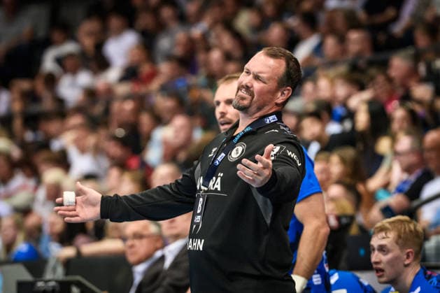Misha Kaufmann (TVB Stuttgart, Trainer) - sichtlich enttaeuscht GER, TVB Stuttgart - SC Magdeburg, DAIKIN HBL, Handball, Bundesliga, 29. Spieltag, Spielzeit 2025 2026, 26.04.2026 GER, TVB Stuttgart - SC Magdeburg, DAIKIN HBL, Handball, Bundesliga, 29. Spieltag, Spielzeit 2025 2026, 26.04.2026 Stuttgart Copyright: xSandyxDinkelackerx EP_SDR