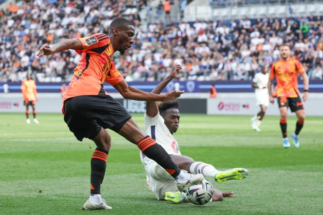 FOOTBALL : Paris FC Vs Lille - Ligue 1 - 26 04 2026 Adama Camara (Paris FC) Vs Felix Correia (LOSC) ParisFrance  Copyright: xMichaelxBaucherx
