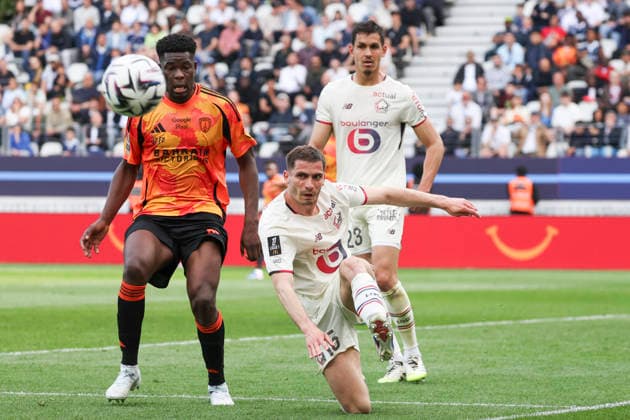FOOTBALL : Paris FC Vs Lille - Ligue 1 - 26 04 2026 Romain Perraud (LOSC) ParisFrance  Copyright: xMichaelxBaucherx