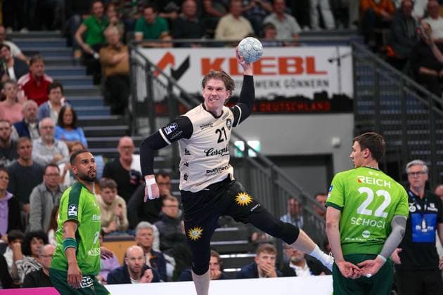 HSG Wetzlar v Bergischer HC - DAIKIN Handball-Bundesliga Kim Voss-Fels ( 21 Bergischer HC ) during the Daikin Handball-Bundesliga match between HSG Wetzlar and Bergischer HC at Buderus Arena Wetzlar. Wetzlar Wetzlar, Germany, April 26nd 202 GERMANY Copyright: xJuliaxKneisslx xSPPx Sportspressphoto_SPR136978