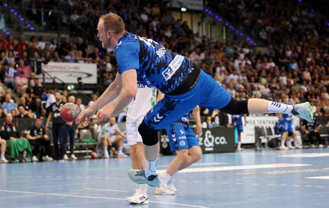 26.04.2026 Stuttgart, Handball TVB Stuttgart vs. SC Magdeburg, Lenny Rubin (TVB)