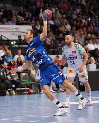 26.04.2026 Stuttgart, Handball TVB Stuttgart vs. SC Magdeburg, Kai Häfner (TVB)