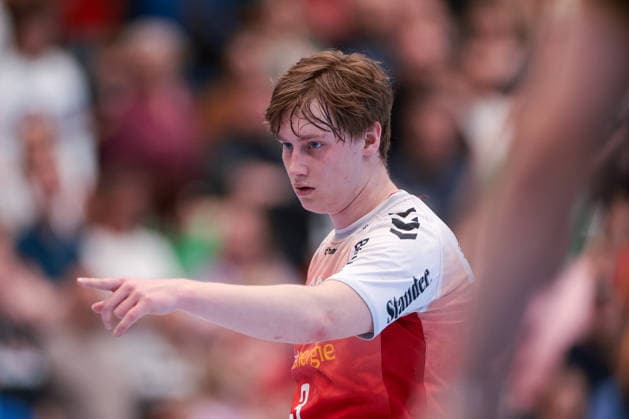 26.04.2026, 29. Spieltag der 2. Handball Bundesliga, TuSEM Essen - HC Elbflorenz 2006. Felix Mart (TuSEM Essen). Essen Am Hallo NRW Deutschland xRHR-FOTO DEx Copyright: DennisxEwert RHR-FOTOx RHR-FOTO DE