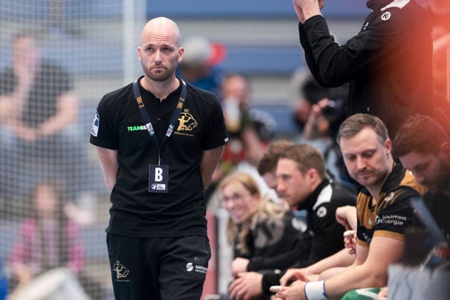 26.04.2026, 29. Spieltag der 2. Handball Bundesliga, TuSEM Essen - HC Elbflorenz 2006. Trainer Andre Haber (HC Elbflorenz 2006). Essen Am Hallo NRW Deutschland xRHR-FOTO DEx Copyright: DennisxEwert RHR-FOTOx RHR-FOTO DE
