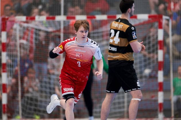 26.04.2026, 29. Spieltag der 2. Handball Bundesliga, TuSEM Essen - HC Elbflorenz 2006. Felix Mart (TuSEM Essen). Essen Am Hallo NRW Deutschland xRHR-FOTO DEx Copyright: DennisxEwert RHR-FOTOx RHR-FOTO DE