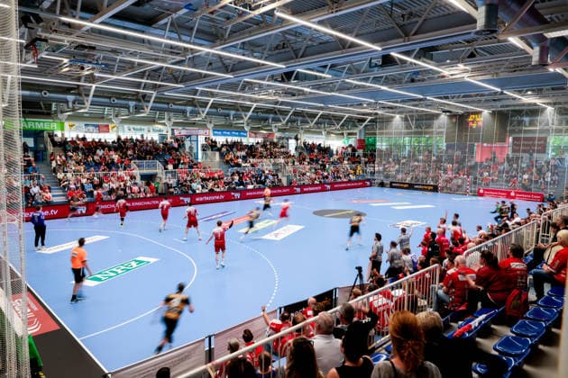 26.04.2026, 29. Spieltag der 2. Handball Bundesliga, TuSEM Essen - HC Elbflorenz 2006. Übersicht der Sporthalle AM HALLO. Essen Am Hallo NRW Deutschland xRHR-FOTO DEx Copyright: DennisxEwert RHR-FOTOx RHR-FOTO DE