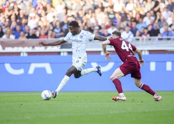 Marcus Thuram of FC Inter during the Italian Serie A, football match between Torino FC and FC Inter Milan on 26 April 2026, at Stadio Olimpico Grande Torino, Turin, Italy. Photo Nderim Kaceli  Copyright: xNderimxKaceli IPAxSportx xipa-agency.netx xx IPA_74253955 IPA_Agency_IPA74253955