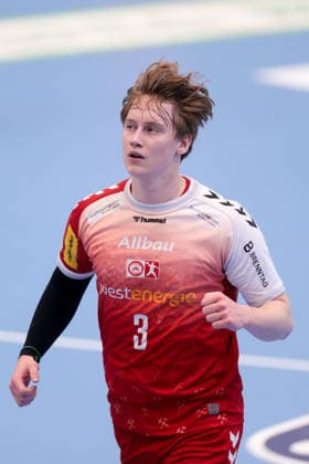 26.04.2026, 29. Spieltag der 2. Handball Bundesliga, TuSEM Essen - HC Elbflorenz 2006. Felix Mart (TuSEM Essen). Essen Am Hallo NRW Deutschland xRHR-FOTO DEx Copyright: DennisxEwert RHR-FOTOx RHR-FOTO DE