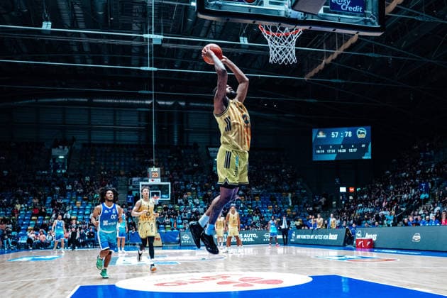 J Wan Roberts (Alba Berlin, 13) GER, Skyliners Frankfurt vs. Alba Berlin, easycredit BBL, Bundesliga, 31 Spieltag, Saison 2025 2026. 26.04.2026 Eibner-Pressefoto Attila Ziga GER, Skyliners Frankfurt vs. Alba Berlin, easycredit BBL, Bundesliga, 31 Spieltag, Saison 2025 2026. 26.04.2026 Frankfurt am Main Copyright: xEibner-Pressefotox EP_AZA