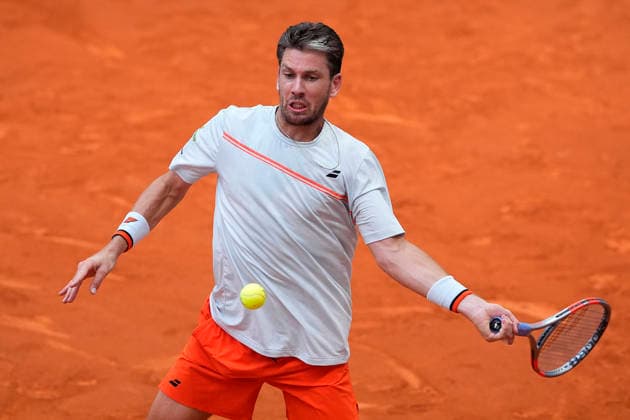 MADRID OPEN TENNIS 2026. ATP, Tennis Herren NORRIE ¢ GBR v TIRANTE ¢ ARG Cameron Norrie, Great Britain, during Madrid Open Tennis 2025 match. April 26, 2026.(ALTERPHOTOS Acero) MadridSpain  Copyright: xAcerox