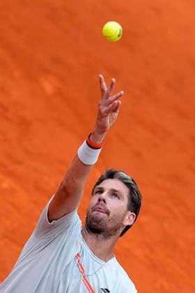MADRID OPEN TENNIS 2026. ATP, Tennis Herren NORRIE ¢ GBR v TIRANTE ¢ ARG Cameron Norrie, Great Britain, during Madrid Open Tennis 2025 match. April 26, 2026.(ALTERPHOTOS Acero) MadridSpain  Copyright: xAcerox