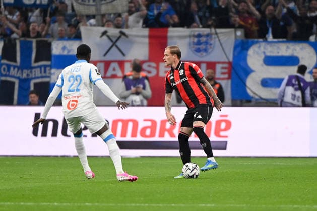 Olympique de Marseille v OGC Nice - Ligue 1 McDonald s 2025 2026 26 Melvin BARD (ogcn) during the Ligue 1 McDonald s match between Marseille and Nice at Stade Velodrome on April 26, 2026 in Marseille, France. Marseille France  Copyright: xFEPx 776348370