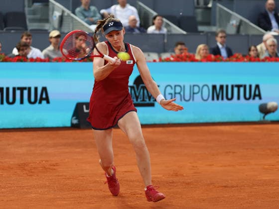Alberto Simon Elena Rybakina during his third round match of the main draw of the Mutua Madrid Open de Tenis, played at the Caja Magica on April 26, 2026 in Madrid, Spain Copyright: xALBERTOxSIMONx