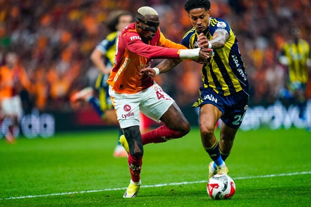 Galatasaray SK v Fenerbahce SK - Trendyol Super Lig Victor Osimhen of Galatasaray A.S. is in action during the Trendyol Super League match between Galatasaray and Fenerbahce at Rams Park in Istanbul, Turkey, on April 26, 2026. Istanbul Istanbul Turkey  Copyright: xYagizxGurtugx originalFilename:gurtug-galatasa260426_npIJS.jpg