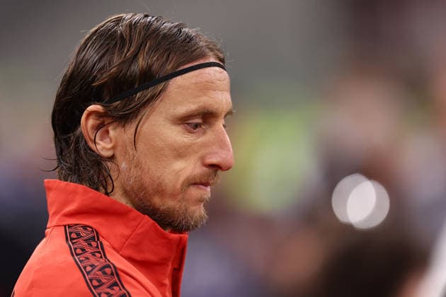 Luka Modric (Ac Milan) looks on, Serie A, AC Milan v Juventus Fc, Giuseppe Meazza, April 26, 2026, Milan, Italy.