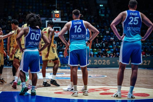 Tyger Campbell (Skyliners Frankfurt, 00) GER, Skyliners Frankfurt vs. Alba Berlin, easycredit BBL, Bundesliga, 31 Spieltag, Saison 2025 2026. 26.04.2026 Eibner-Pressefoto Attila Ziga GER, Skyliners Frankfurt vs. Alba Berlin, easycredit BBL, Bundesliga, 31 Spieltag, Saison 2025 2026. 26.04.2026 Frankfurt am Main Copyright: xEibner-Pressefotox EP_AZA