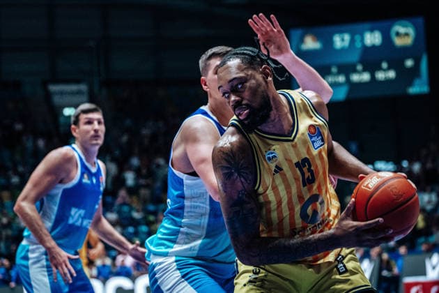 J Wan Roberts (Alba Berlin, 13) GER, Skyliners Frankfurt vs. Alba Berlin, easycredit BBL, Bundesliga, 31 Spieltag, Saison 2025 2026. 26.04.2026 Eibner-Pressefoto Attila Ziga GER, Skyliners Frankfurt vs. Alba Berlin, easycredit BBL, Bundesliga, 31 Spieltag, Saison 2025 2026. 26.04.2026 Frankfurt am Main Copyright: xEibner-Pressefotox EP_AZA