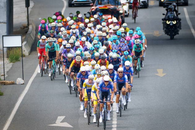 61st Presidential Cycling Tour of Turkiye AYDIN, TURKIYE - APRIL 27: Cyclists compete during the second stage of the 61st Presidential Cycling Tour of Turkiye, a 152-kilometer route from Aydin to Marmaris, in Aydin, Turkiye, on April 27, 2026. Held under the auspices of the Turkish Presidency and supported by the Turkish Youth and Sports Ministry, the eight-stage race is Turkiye’s only event in the ‘ProSeries’ category on the UCI Europe Tour calendar. Ahmet Serdar Eser Anadolu Aydin Turkey. Editorial use only. Please get in touch for any other usage.  Copyright: x2026xAnadoluxAhmetxSerdarxEserx