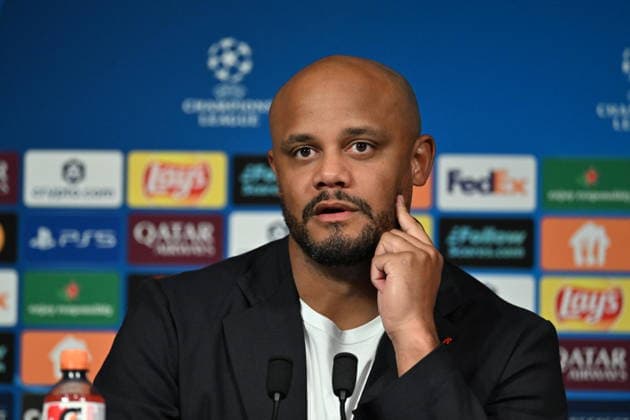 Ahead of PSG v FC Bayern Munich - UEFA Champions League PARIS, FRANCE - APRIL 27: Bayern Munich head coach Vincent Jean Mpoy Kompany attend a press conference, PK, Pressekonferenz ahead of the UEFA Champions League semi-final first leg match between Paris Saint-Germain and FC Bayern Munich at Parc des Princes in Paris, France on April 27, 2026. Mustafa Yalcin Anadolu Paris France. Editorial use only. Please get in touch for any other usage.  Copyright: x2026xAnadoluxMustafaxYalcinx