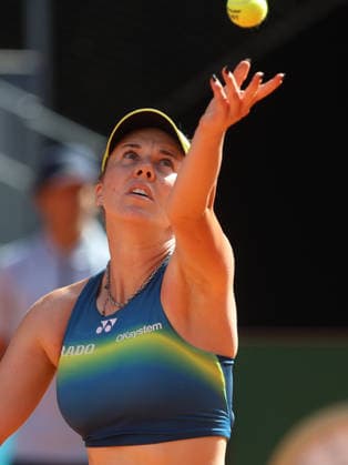 Alberto Simon Linda Noskova during his fourth round match of the main draw of the Mutua Madrid Open de Tenis, played at the Caja Magica on April 27, 2026 in Madrid, Spain Copyright: xALBERTOxSIMONx AgenciaxLOFx