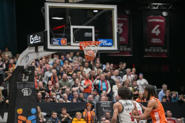 asyCredit Basketball Bundesliga, 31. Spieltag, Niners Chemnitz - BMA365 Bamberg Baskets 27.04.2026 ab 20.00 Uhr Chemnitz, Chemnitz Arena Im Foto: Symbolbild easyCredit Basketball Bundesliga, 31. Spieltag, Niners Chemnitz - BMA365 Bamberg Baskets Chemnitz Sachsen Deutschland