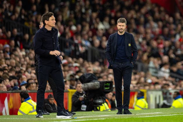 Football - FA Premier League - Manchester United, ManU FC v Brentford FC MANCHESTER, ENGLAND - Monday, April 27, 2026: Manchester United s head coach Michael Carrick during the FA Premier League match between Manchester United FC and Brentford FC at Old Trafford. (Photo by David Rawcliffe Propaganda) MANCHESTER Old Trafford GREATER MANCHESTER ENGLAND  Copyright: xDavidxRawcliffex P2026-04-27-Man_Utd_Brentford-69