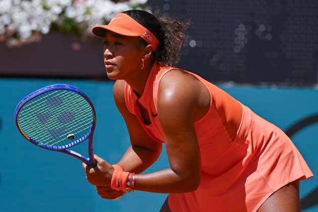 Mutua Madrid Open - 2026 -Naomi Osaka Naomi Osaka of Japan gainst Aryna Sabalenka of Belarus during their Women s Singles match on Day Eight of the Mutua Madrid Open at La Caja Magica Madrid Spain Copyright: xAtilanoxGarciax xSOPAxImagesx photos15804