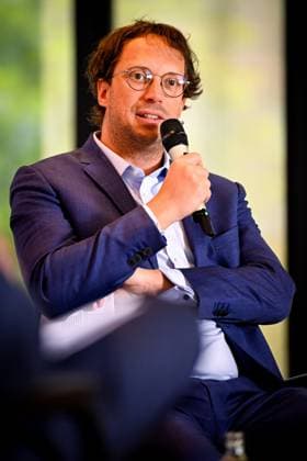press conference, PK, Pressekonferenz Soudal Open Golf Tournament - 28 04 2026 STERREBEEK, BELGIUM - APRIL 28 : Francken Michel of Golazo during the press conference ahead of the Soudal Open Golf Tournament at the House of Golf on April 28, 2026 in Sterrebeek, Belgium, 28 04 2026  Copyright: xTomasxSiskx