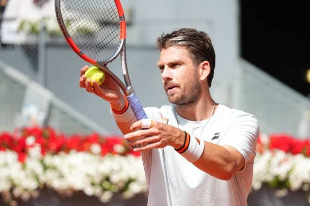 Jannik Sinner (ITA) vs Cameron Norrie (FRA) during Masters Series Madrid 2026 in Madrid, 28 April 2026. Cordon Press 