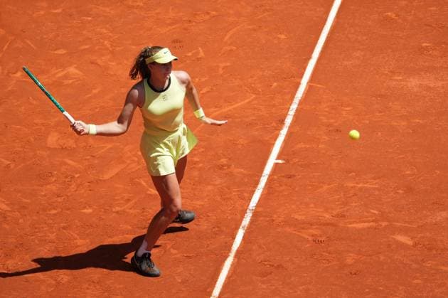 Leylah Fernandez (CAN) vs Mirra Andreeva (RUS) during Masters Series Madrid 2026 in Madrid, 28 April 2026. Cordon Press 