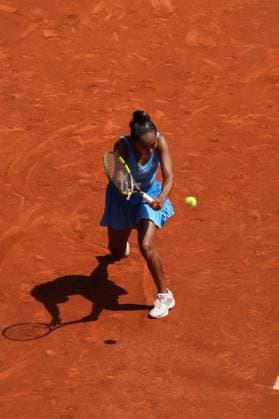 Leylah Fernandez (CAN) vs Mirra Andreeva (RUS) during Masters Series Madrid 2026 in Madrid, 28 April 2026. Cordon Press 